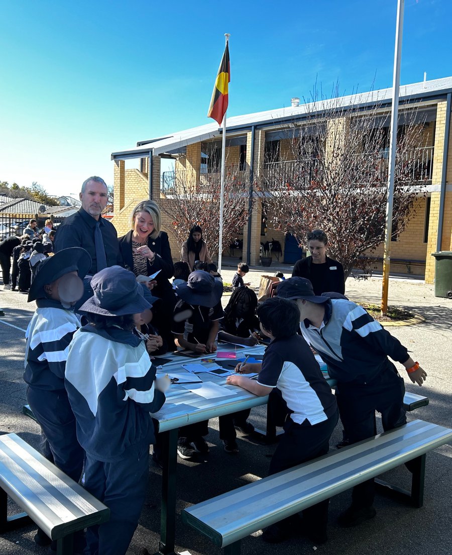 Visiting Victoria Park Christian School