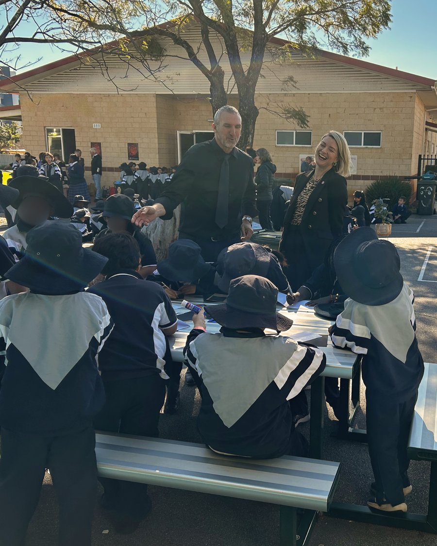 Victoria Park Christian School students